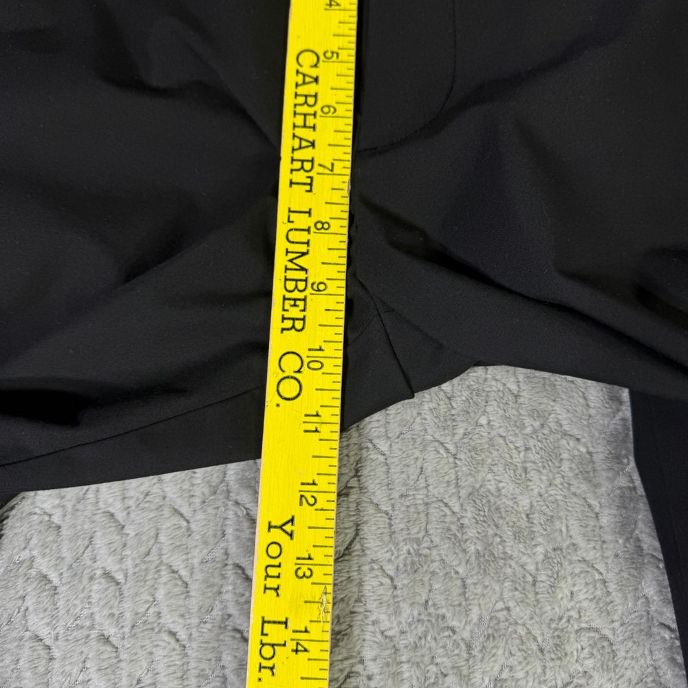 J Ferrar Mens Slim Fit Dress Pants Black Recycled Polyester Trousers 30x30 - Picture 7 of 10